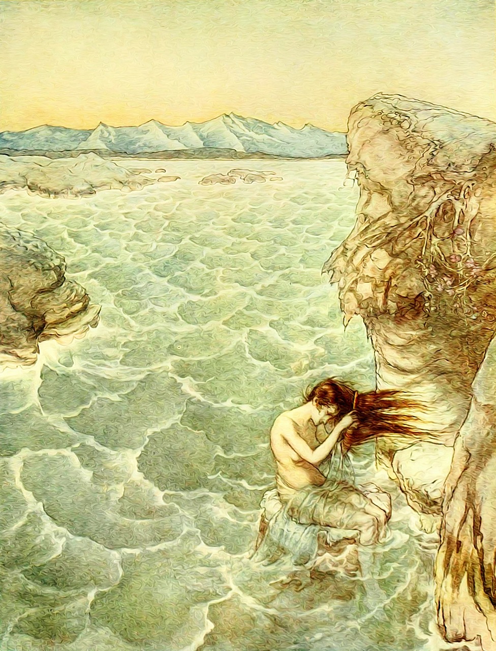 四月动漫海景，梦幻画卷激发无尽遐想